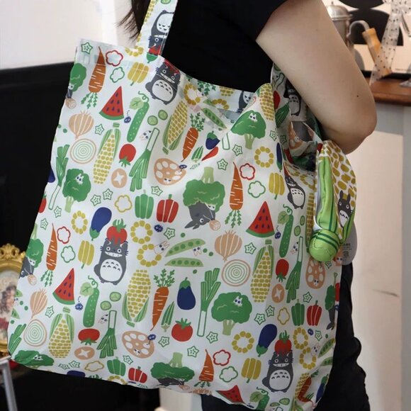 COPY - My Neighbor Totoro Corn Eco Bag Recycle Reusable Foldable Shopping Bag P… - Picture 2 of 7
